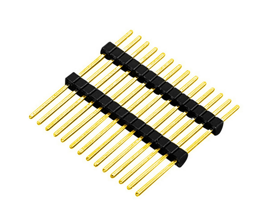 PH1.27mm Pin Header Connector Single Row Dual Body Straight Type Board to Board Connector 