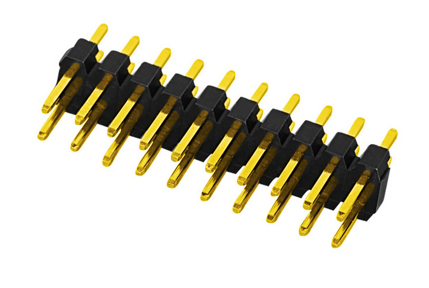 PH1.27mm Pin Header Dual Row Straight Type Board to Board Connector Pin Connector 