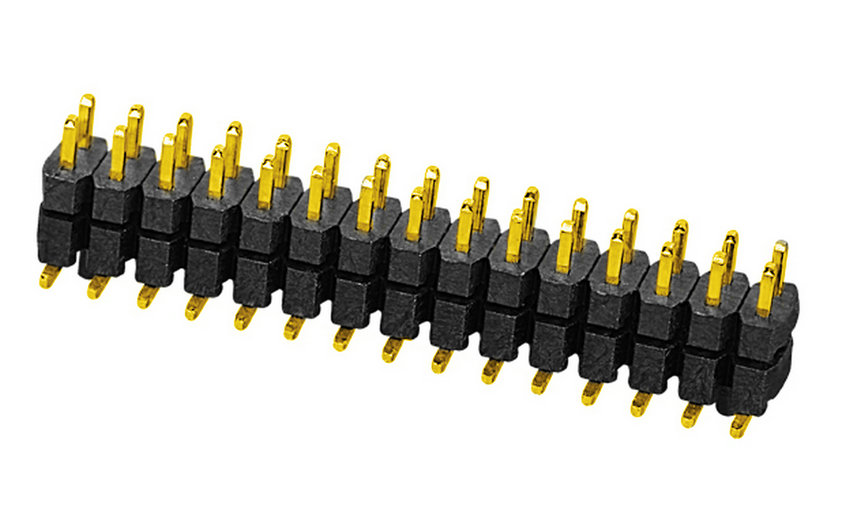 PH2.0mm Pin Header, Dual Row Dual Body SMT Type  with Post Pin Connector, Board to Board Connector 