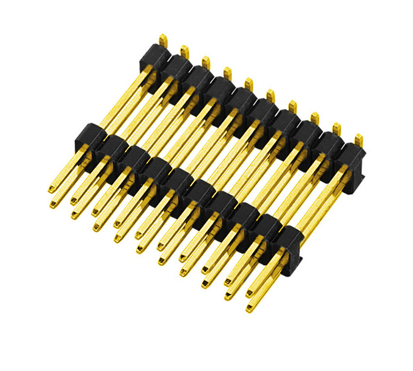 PH2.54mm Pin Header Dual Row Dual Body SMT Type Board to Board Connector Pin Connector 